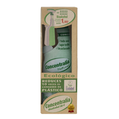 Limpiador ecológico bioalcohol concentrado Concentralia Naturbío SK 9