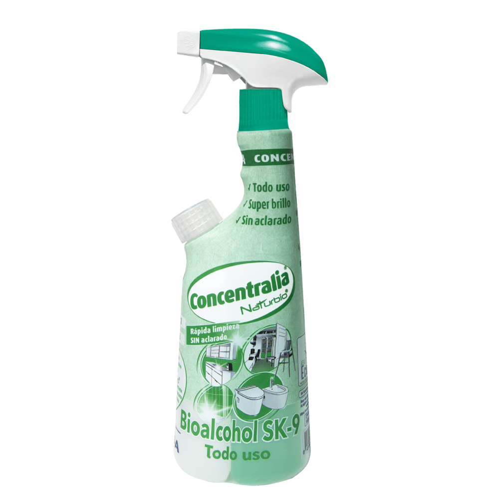 Eco-friendly concentrated bioalcohol cleaner Concentralia® Naturbío® SK-9 -  Concentralia