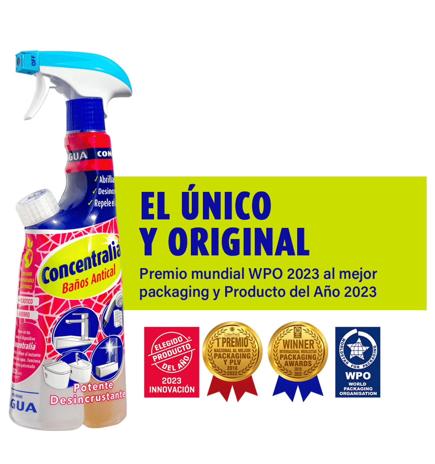 Concentralia Limpiador Desinfectante Cloro Activo + Jabón: 14,00 €